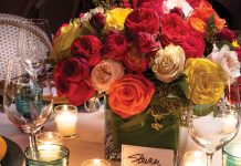 That’s Entertainment: Wine and Dine Anniversary dinner details, photo by Jerry Rabinowitz