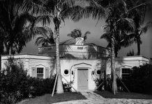 The Octagon house boasts shutters with heart-shaped cutouts and porthole windows, all images courtesy Preservation Foundation of Palm Beach Archives
