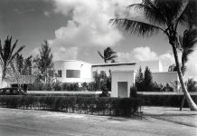 Moderne Love Moffett House, designed by John Volk. Courtesy of the Preservation Foundation of Palm Beach