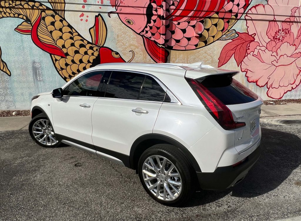 Cadillac's 2022 XT4 rear