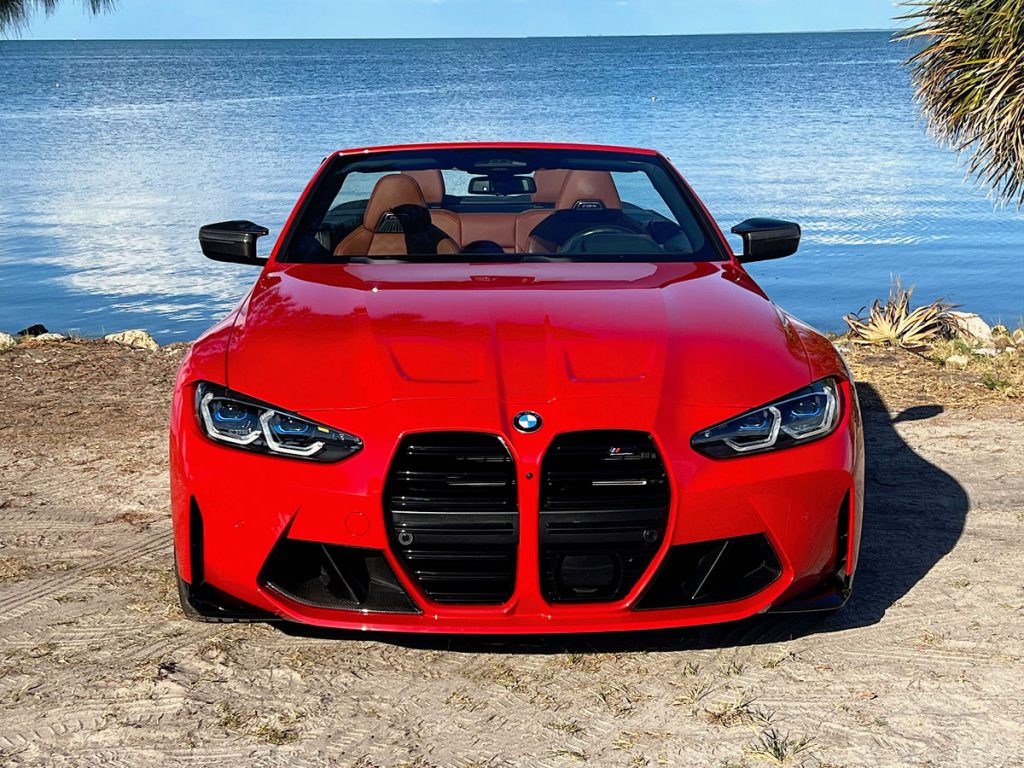 BMW M4 Competition xDrive Convertible, parked front