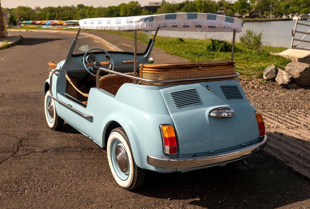 Fiat Jolly, parked rear