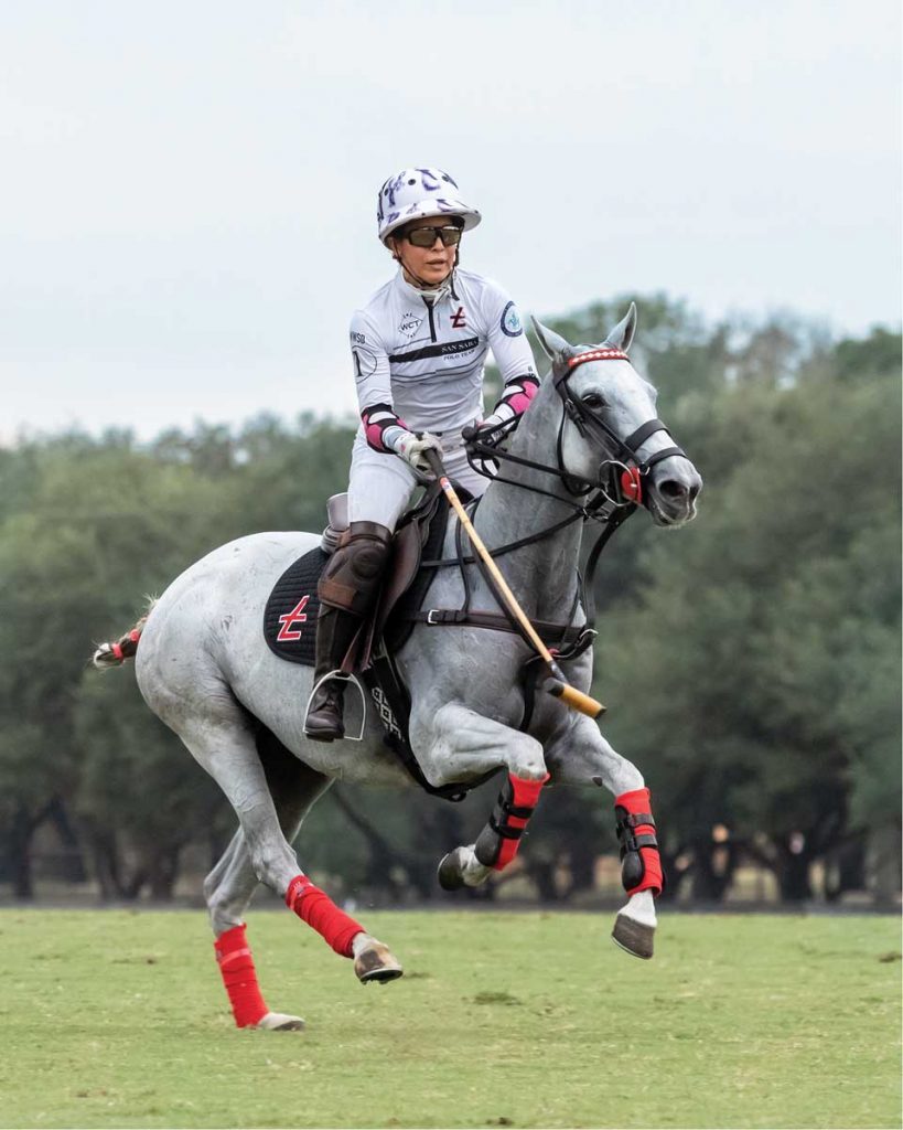 Dawn Jones looks forward to an active season this year, including the U.S. Open in March, and has made a lifelong commitment to supporting the polo community.