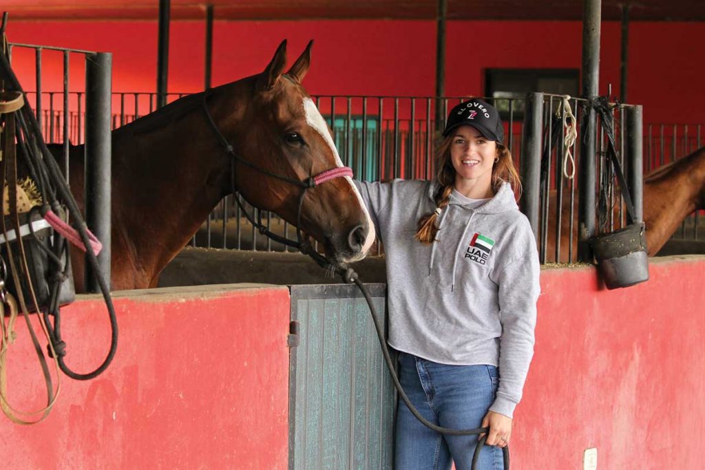 Hazel Jackson is competing this winter in Wellington with the Hawaii Polo Life team and will play in the U.S. Open Women’s Polo Championship. Photo by Alice Gipps