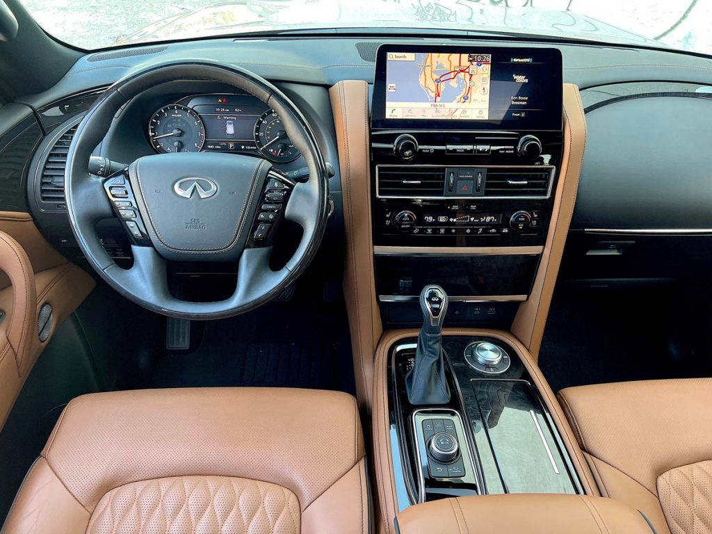 2023 Infiniti QX80 Sensory, dashboard