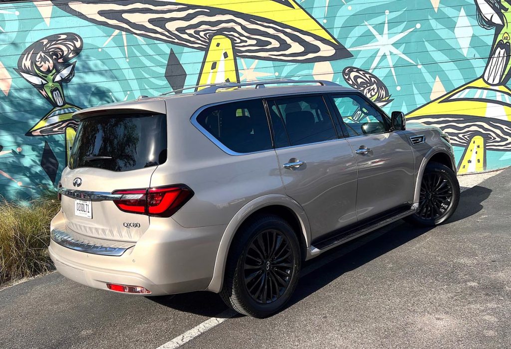 2023 Infiniti QX80 Sensory, parked, rear