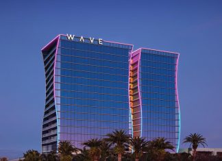Orlando Two Ways Lake Nona Wave Hotel exterior. Courtesy Lake Nona Wave Hotel