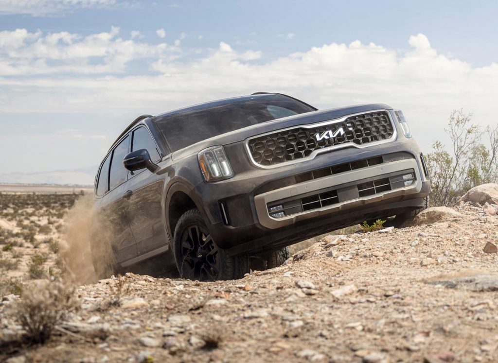 2023 Kia Telluride, off-roading