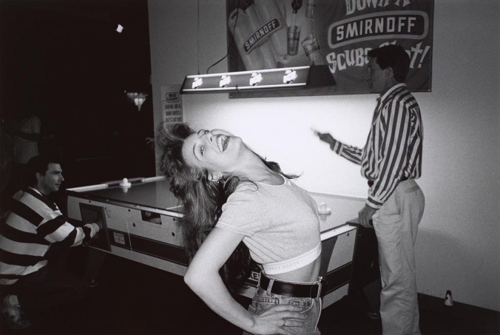 Suzie, Bahama Beach Club, Portland, Maine (1996), Melonie Bennett, part of “Presence: The Photography Collecton of Judy Glickman Lauder.” Judy has a particular penchant for black-and-white photography, both in what she collects and within her own work. © Melonie Bennett