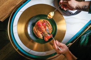 Maine lobster pot pie. Photo by Rey Lopez