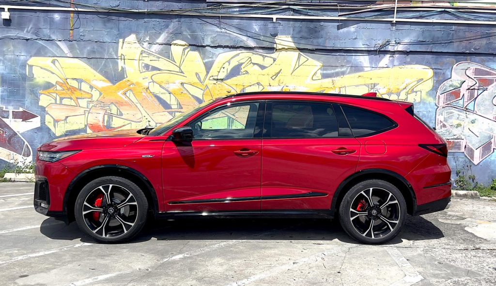 The 2025 Acura MDX Type S packs a twin-turbo 3.0-liter V6 the produces 355 horsepower. Photo by Howard Walker