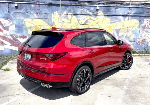The Acura MDX Type S hits 60 miles per hour in 5.5 seconds. Photo by Howard Walker