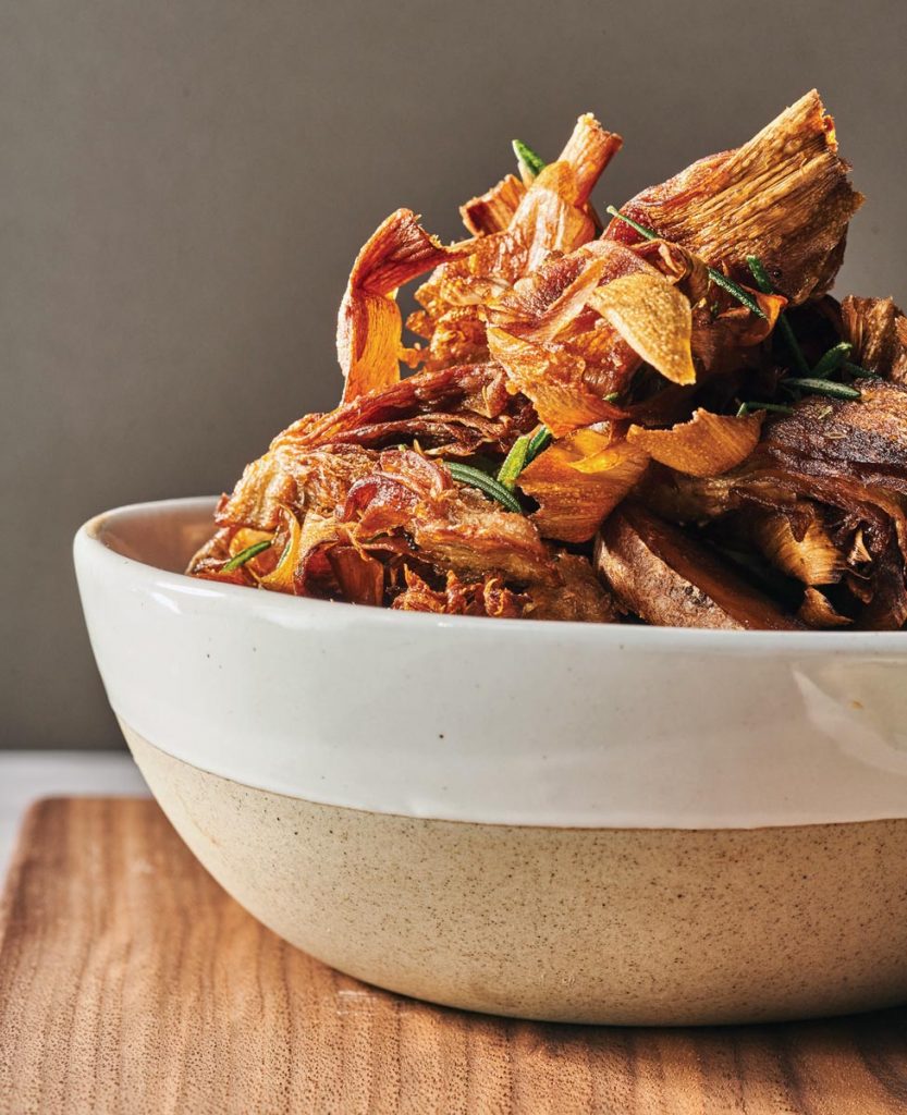 Crispy artichokes. Photo courtesy of RH Rooftop Restaurant