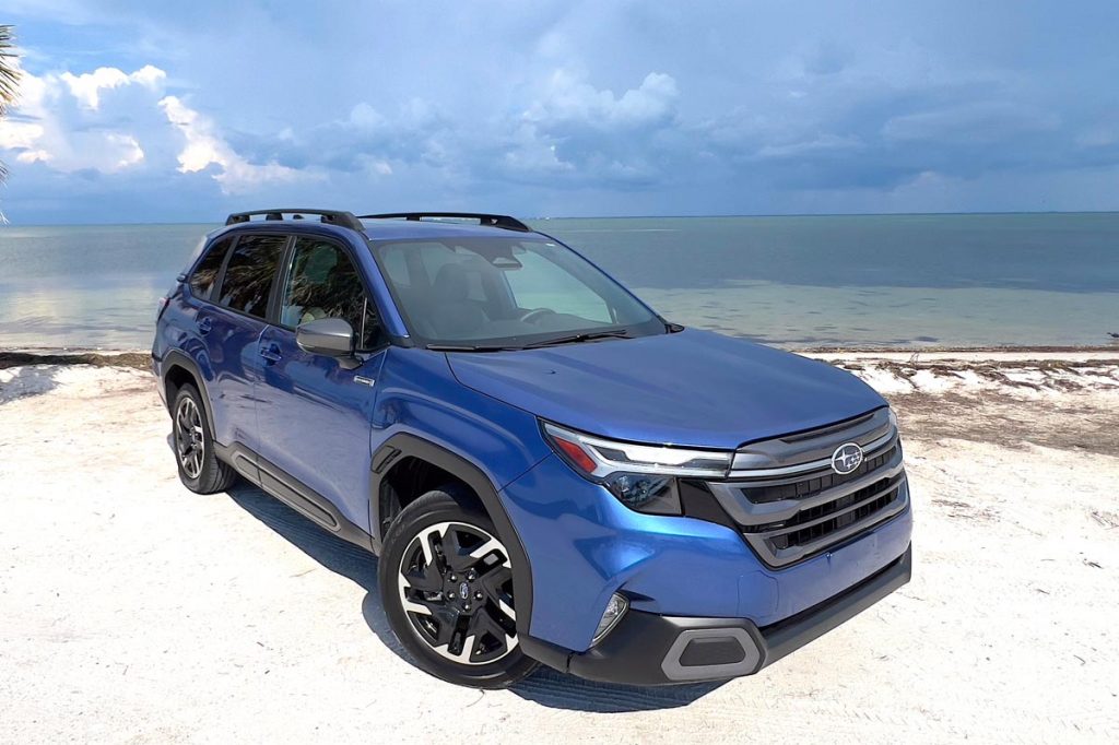 The 2025 Subaru Forester Hybrid. Photo by Howard Walker