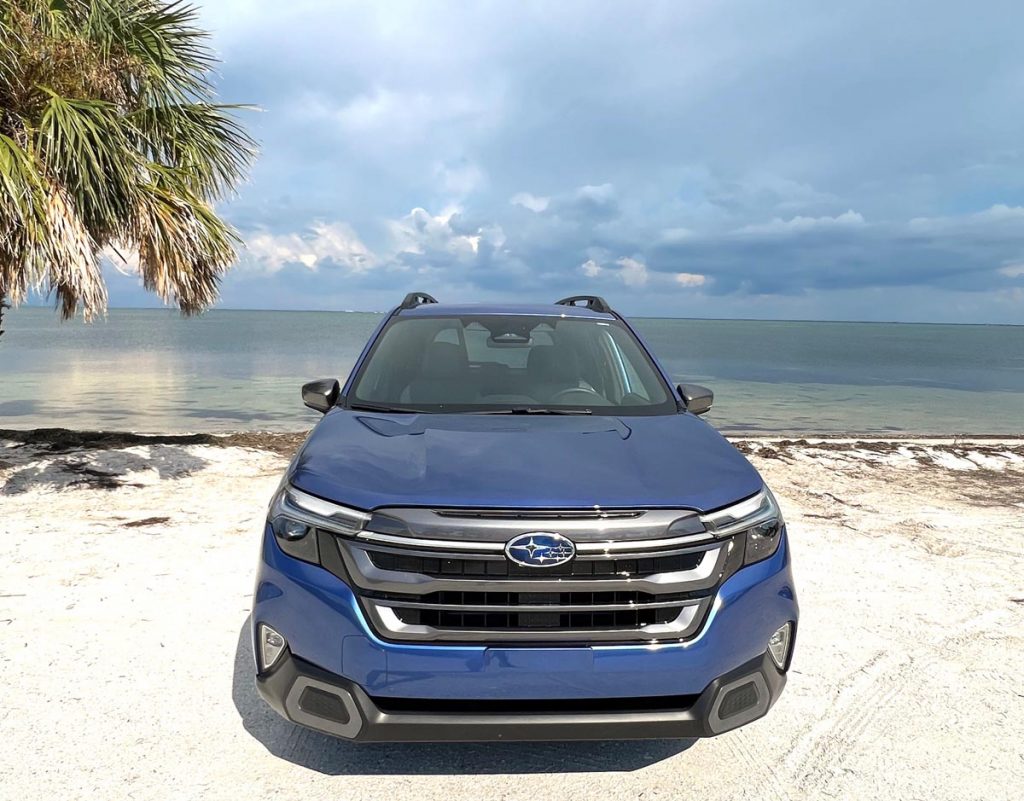The new Forester Hybrid gets up to 35 miles per gallon combined. Photo by Howard Walker