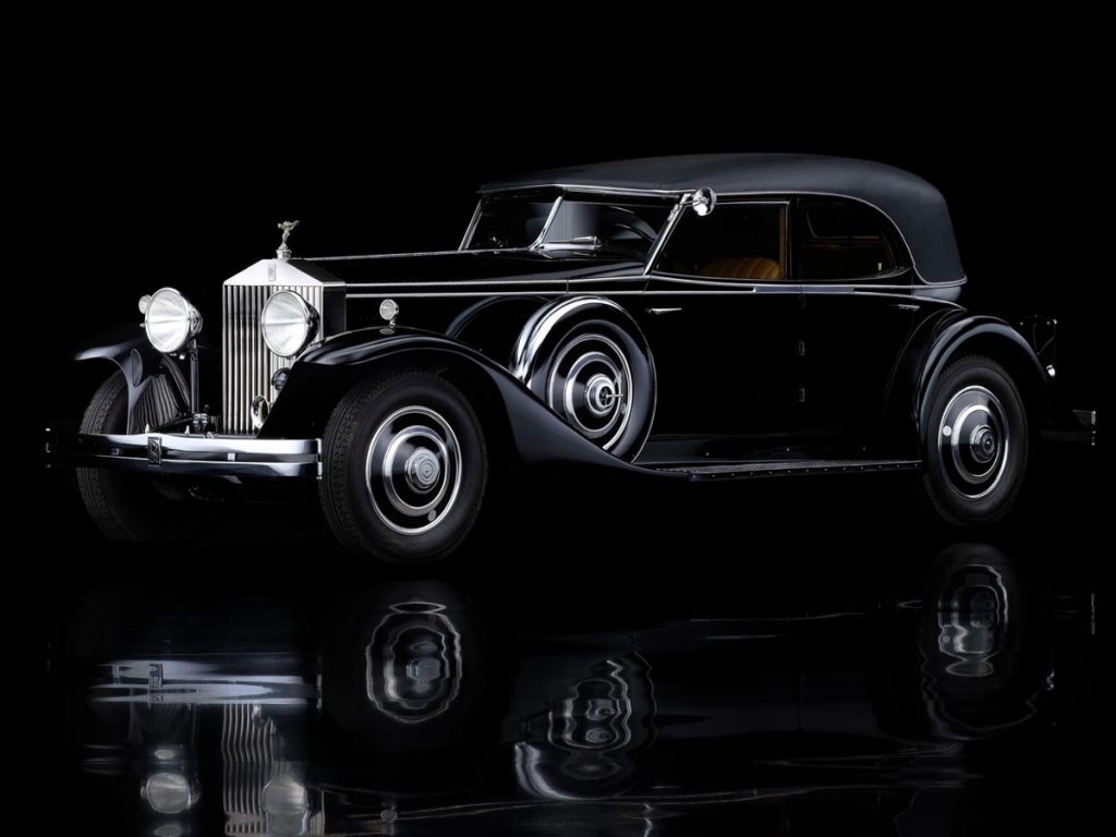 1933 Rolls-Royce Phantom II Special Newmarket Permanent Sedan Coachwork by Brewster