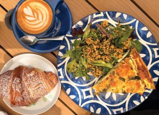 Celebrate National Brunch Month Brunch at Vincent's Authentic French Bakery. Photo by Abigail Duffy