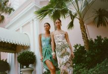Shop the limited-edition swim and resort capsule collection from The Colony Palm Beach, Agua by AguaBendita, and de Gournay. Photo by Martina Keenan