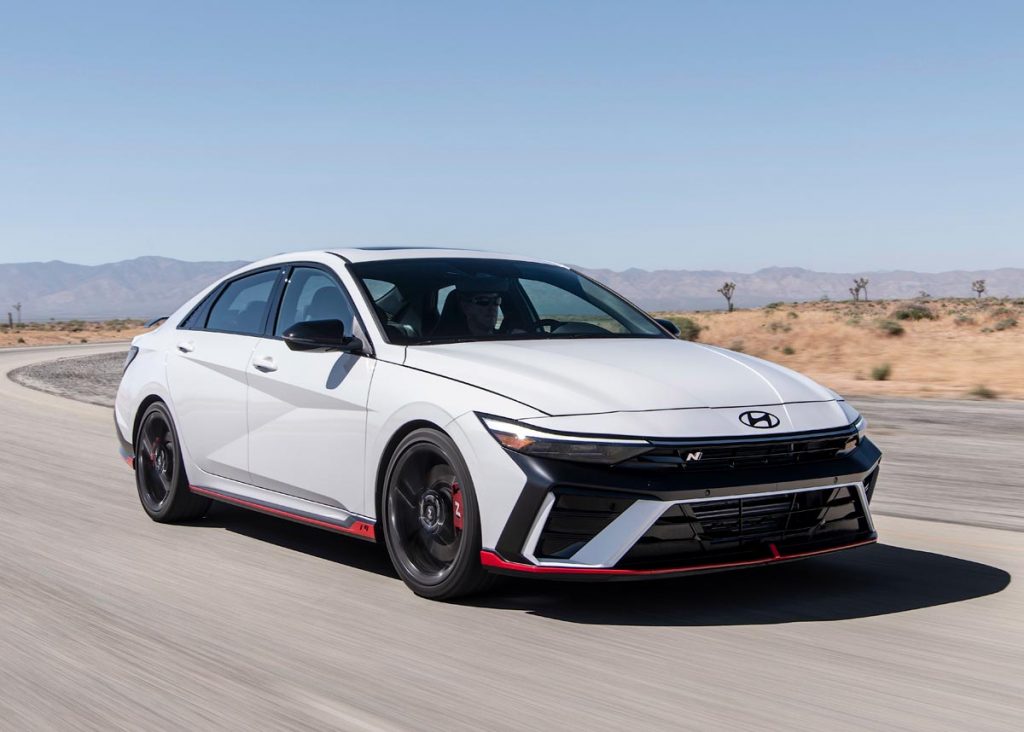 The 2026 Hyundai Elantra N. Photo courtesy of Hyundai