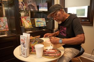 Watch local artists at work. Photo by KVL Media