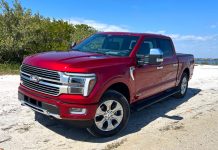 The 2026 Ford F-150 Platinum Hybrid. Photo by Howard Walker