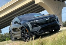 The 2026 Cadillac Optiq-V. Photo by Howard Walker