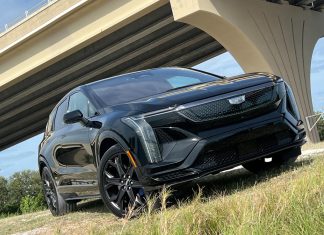 Charged Up: 2026 Cadillac Optiq-V The 2026 Cadillac Optiq-V. Photo by Howard Walker