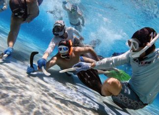 Make a Splash with These Four Aquatic Experiences Photo by Jessica Harvey, courtesy of Palm Beach Underwater Hockey Club