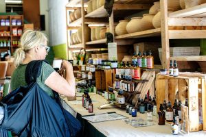 Shop local vendors and makers. Photo by Throttle Galore Photography