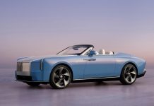 The forthcoming all-electric, two-seat, drop-top Rolls-Royce Nightingale. Photo courtesy of Rolls-Royce