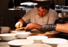 Tickets on Sale for the 2026 Wine Spectator’s Palm Beach Food & Wine Festival Attend a master cooking class with chef Mauro Colagreco during the 2026 Wine Spectator’s Palm Beach Food & Wine Festival. Photo by Tracey Benson Photography