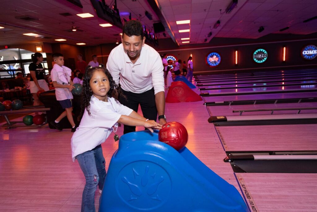 Local children will have blast during Bowling for Bread on August 30. Photo courtesy of Boca Helping Hands