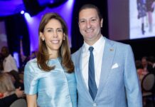 Christina and Benjamin Macfarland will be receive the 2027 McIntosh Award. Photo by Capehart/Courtesy of Community Foundation for Palm Beach and Martin Counties