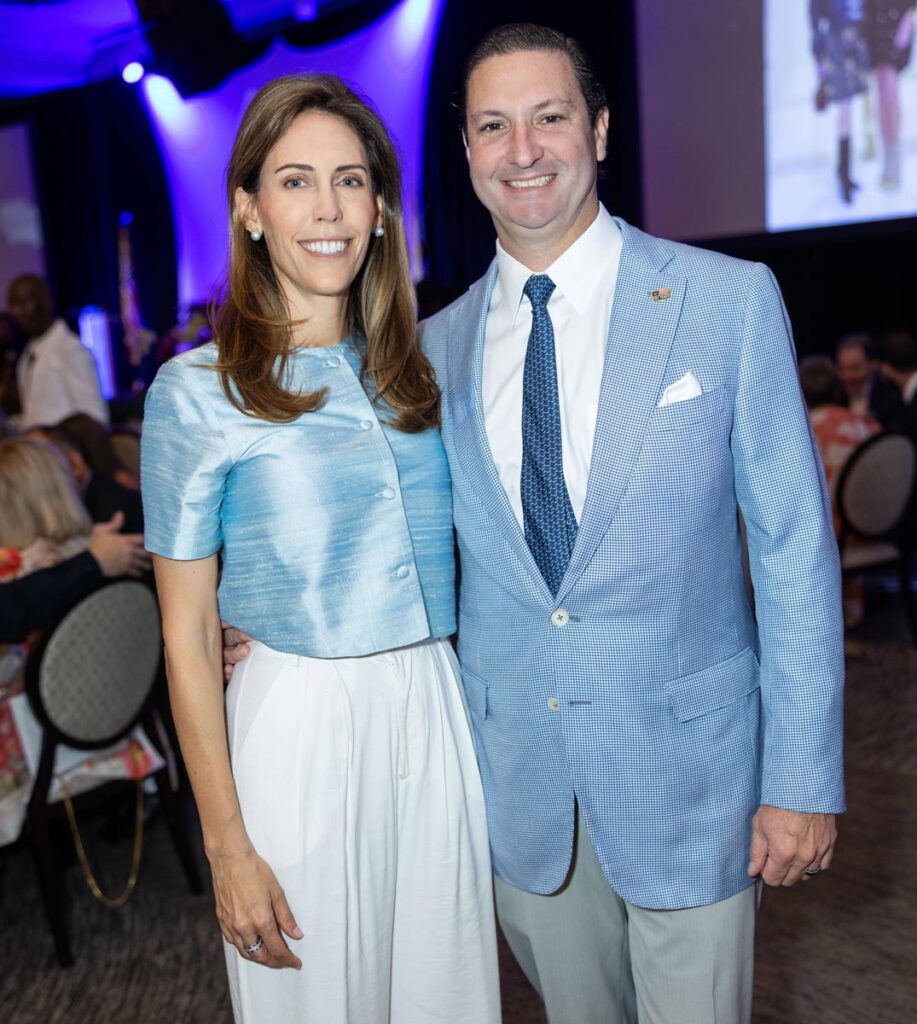 Christina and Benjamin Macfarland will be receive the 2027 McIntosh Award. Photo by Capehart/Courtesy of Community Foundation for Palm Beach and Martin Counties
