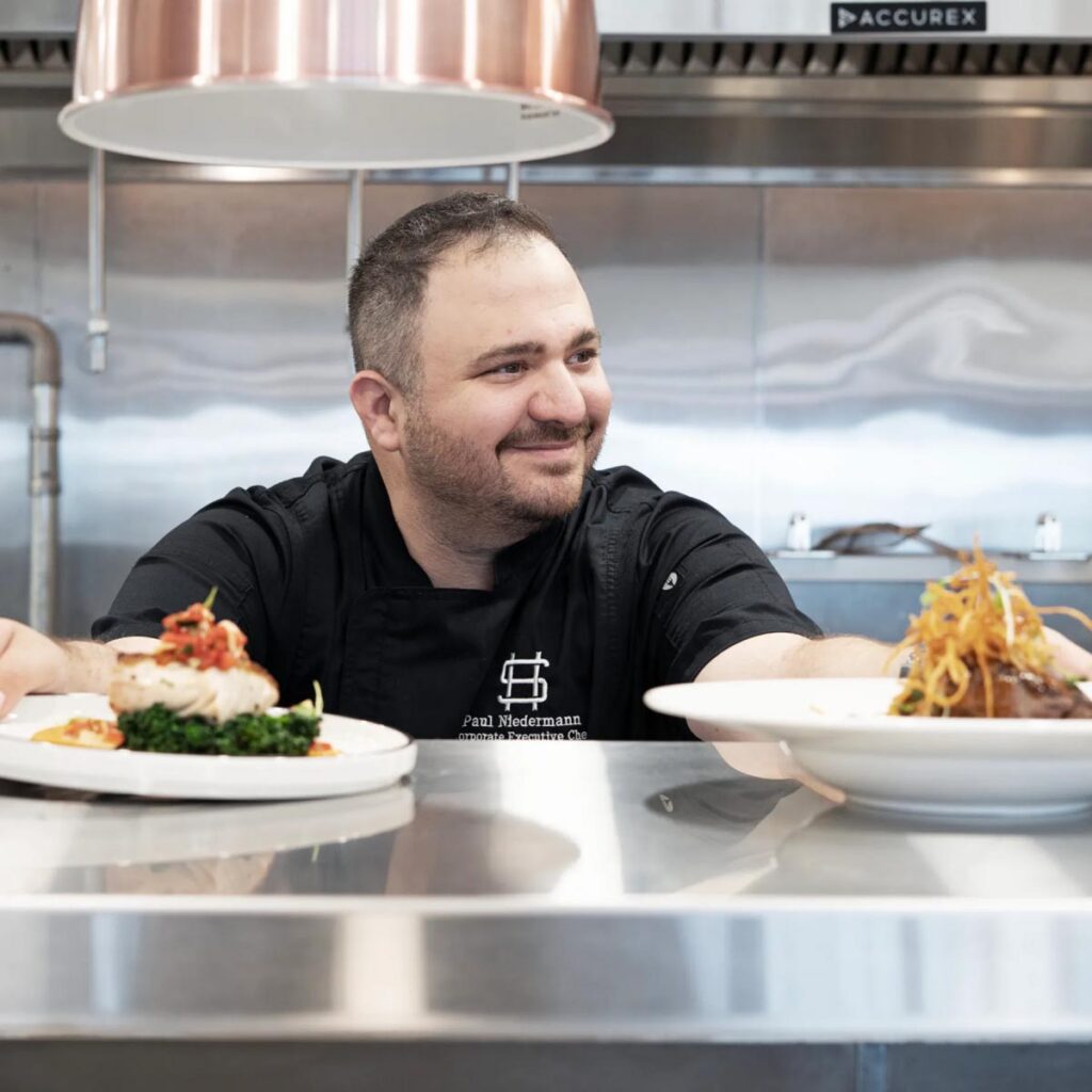 Chef Paul Niedermann. Courtesy of Buccaneer Waterfront Bar & Grill