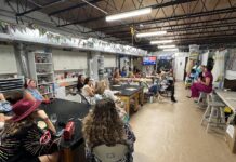 Enjoy a fast-paced evening of climate trivia, creative reuse, and hands-on problem solving during the Creative Climate Challenge October 8. Photo courtesy of Resource Depot