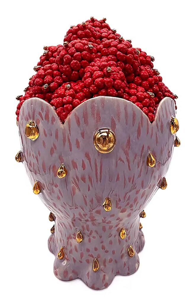 Raspberry Tart by Hannah Faas. Photo courtesy of Lighthouse ArtCenter