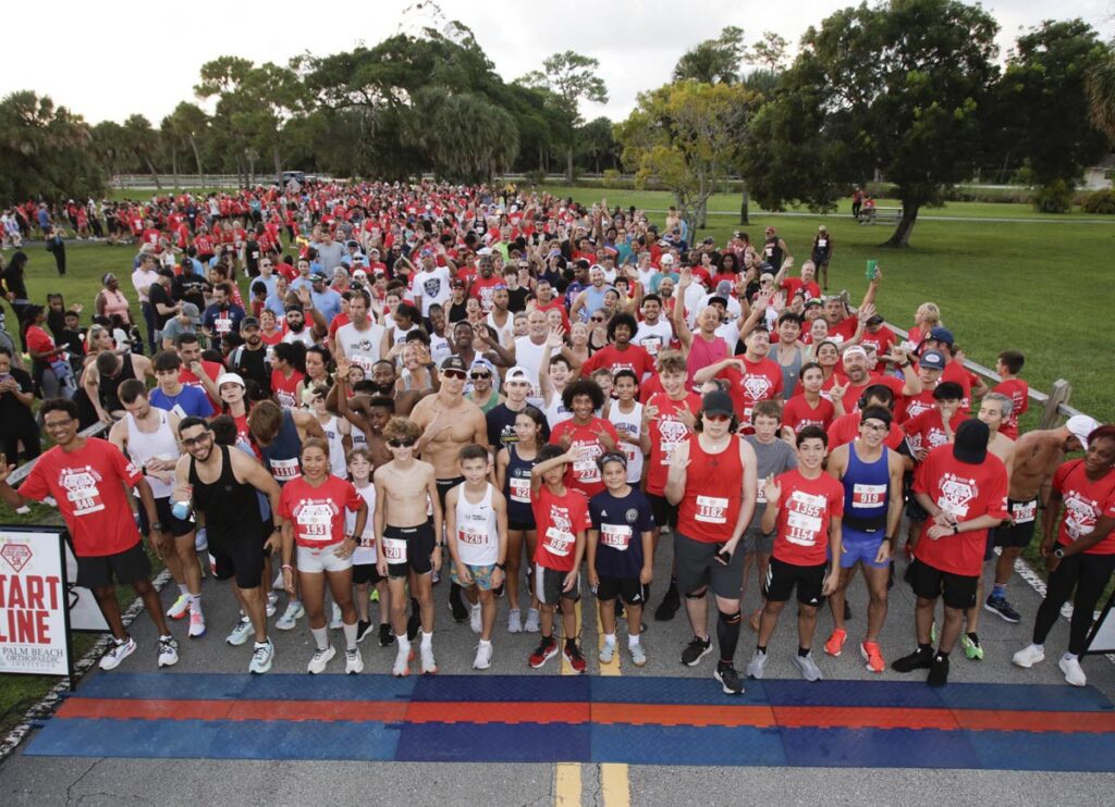 Run the Heroes for Education 5K on October 4. Photo courtesy of the Education Foundation of Palm Beach County