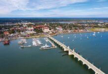A Sixteenth Century Staycation in St. Augustine St. Augustine from above. Photo courtesy of iStock
