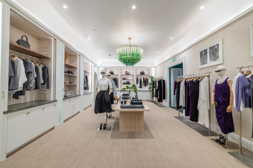 The Michael Kors Collection boutique at The Colony Hotel. Rendering courtesy of The Colony Hotel