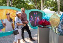 Apply to Have Work Featured in Art on the Square Tour juried outdoor exhibitions during Art on the Square November 7–8 and February 27–28. Photo courtesy of Cornell Art Museum