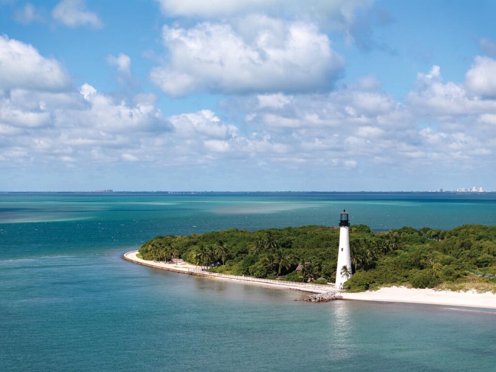 The Beyond the Horizon package includes a golf cart transfer to Bill Baggs Cape Florida State Park and a guided tour of its circa-1825 lighthouse. Photo courtesy of The Ritz-Carlton Key Biscayne, Miami