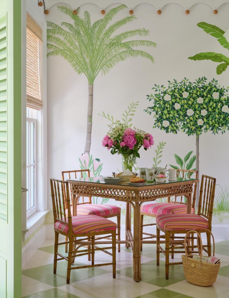 Brantley was immediately smitten with this charming little space in a Palm Beach cottage by Cece Bowman and Shannon Warriner, who worked with Kemble Interiors at the time