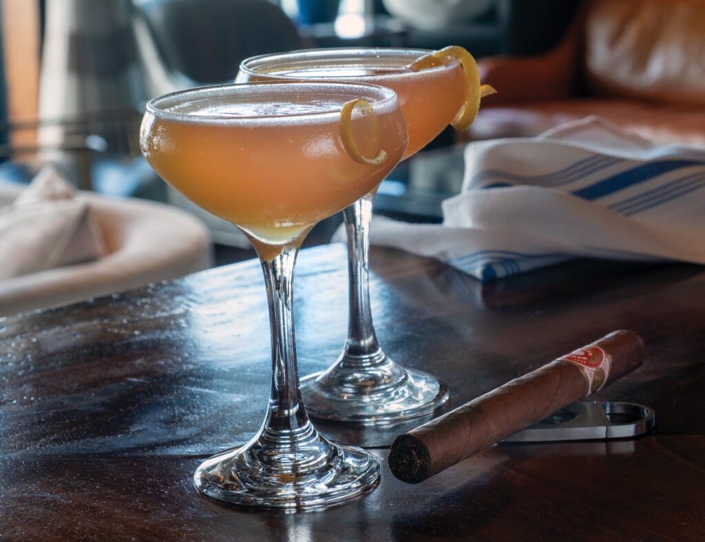 Paper Plane cocktail. Photo by Jerry Rabinowitz