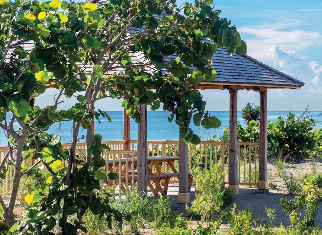 Phipps Ocean Park is home to picnic pavilions. Photo by Jerry Rabinowitz
