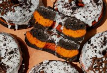 Seasonal Sweets Await at The Salty The Salty’s Cookies and Scream Doughnut. Photo courtesy of The Salty