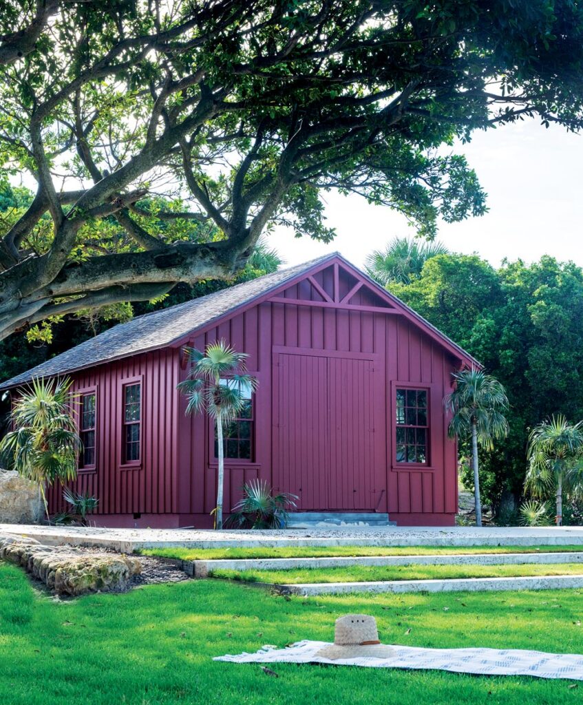 The impetus for the project was the renovation and relocation of the historic Little Red Schoolhouse, which was built in 1886 as the first schoolhouse in all of southeast Florida. Photo by Jerry Rabinowitz
