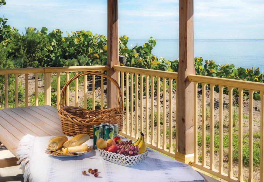 The reimagined Phipps Ocean Park is home to picnic pavilions overlooking the Atlantic Ocean. Photo by Jerry Rabinowitz